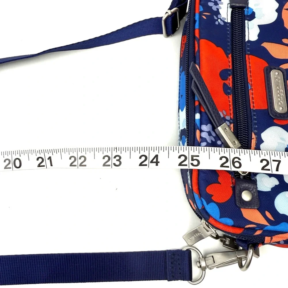 Baggallini Festival Bag Spring Bloom Convertible Crossbody‎ Colorful Floral New